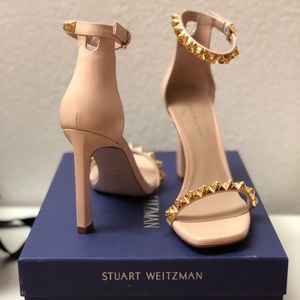 Stuart Weitzman studded heels- size 6.5